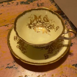 Antique bone china tea cup